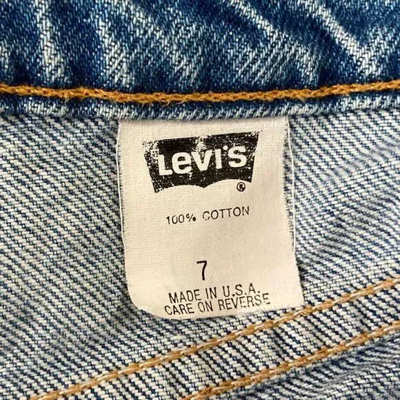 Vintage Levi's 17512-0291 Jeans Womens 7 High Rise Taper Leg 90s Retro - Picture 6 of 10